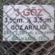 Bahçe Örgü Teli 3.5cm X 3.5cm (2.70-2.60mm.) H:100cm. 20m