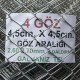 Bahçe Örgü Teli 4.5cm X 4.5cm (2.70-2.60mm.) H:100cm. 20m