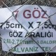 Bahçe Örgü Teli 7.5cm X 7.5cm (2.70-2.60mm.) H:100cm. 20m