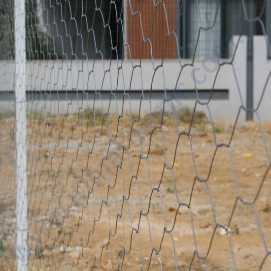 Galvanizli Bahçe Petek Örgü Teli (8 cm Göz Genişliği, 1.40 mm Tel Kalınlığı) H:100cm. 20m