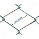 Bahçe Örgü Teli Pvc Kaplı 4.5cm X 4.5cm (2.90mm.) H:120cm. 20m Bahçe Örgü Teli Pvc Kaplı 4.5cm X 4.5cm (2.90mm.) H:120cm. 20m