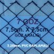 Bahçe Örgü Teli Pvc Kaplı 7.5cm X 7.5cm (3.20mm.) H:200cm. 20m