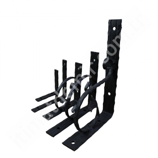 15x15 CM FERFORJE RAF AYAĞI MOTİFSİZ KONSOL 30X5 İZLİ LAMADAN 15x15 CM FERFORJE RAF AYAĞI MOTİFSİZ KONSOL 30X5 İZLİ LAMADAN