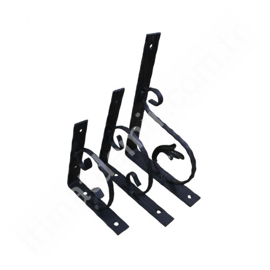 15x15 CM FERFORJE RAF AYAĞI KONSOL 30X5 İZLİ LAMADAN 15x15 CM FERFORJE RAF AYAĞI KONSOL 30X5 İZLİ LAMADAN