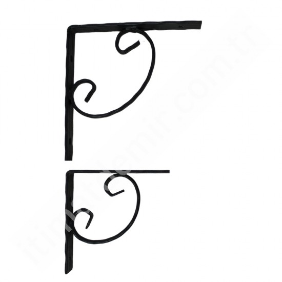 15x15 CM FERFORJE RAF AYAĞI KONSOL 30X5 İZLİ LAMADAN 15x15 CM FERFORJE RAF AYAĞI KONSOL 30X5 İZLİ LAMADAN