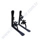 25x25 CM FERFORJE RAF AYAĞI KONSOL 30X10 İZLİ DİLLİ LAMADAN