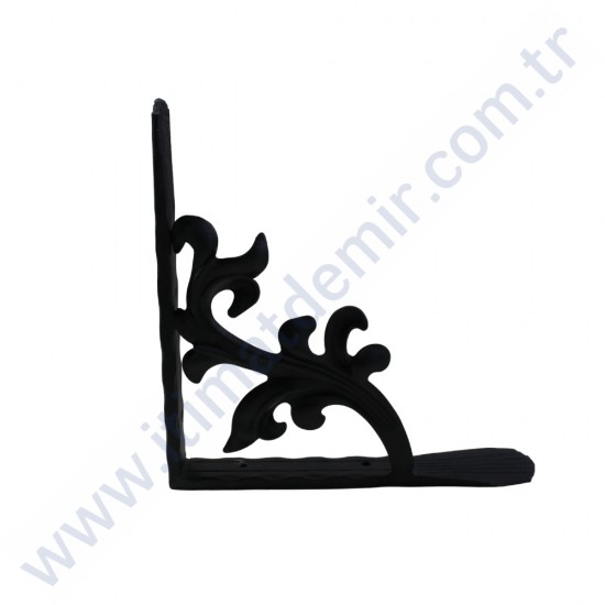 25x25 CM FERFORJE RAF AYAĞI KONSOL 30X10 İZLİ DİLLİ LAMADAN