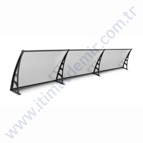 Kapı Pencere Üstü Pratik Sundurma 70x360 cm KANOPİ
