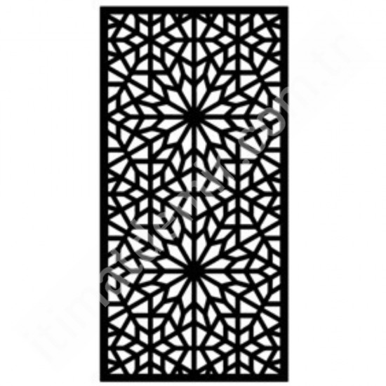 Lazer Kesim Saç Modelleri 100X200 CM 4MM KM1094