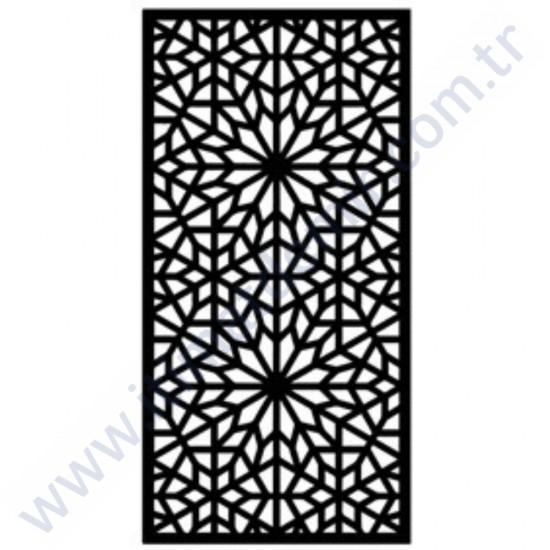 Lazer Kesim Saç Modelleri 100X200 CM 4MM KM1094