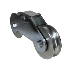 100 Lük Trolley - Ağır Yük Taşıyıcısı 2 Rulman U Kanal