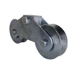 120 Lik Trolley - Ağır Yük Taşıyıcısı 2 Rulman V Kanal