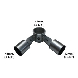 90 Derece Köşe 42/48/42 Payanda - Klemp