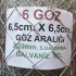 Bahçe Örgü Teli 6.5cm X 6.5cm (2.20mm.) H:150cm. 20m