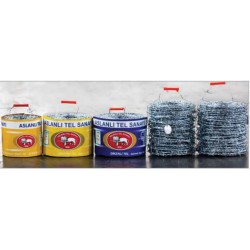 ASLANLI DİKENLİ TEL 250 MT 1,5 X 1,7MM