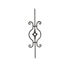 MÇM 1207 Ferforje Döküm Korkuluk Çubuk 90 cm