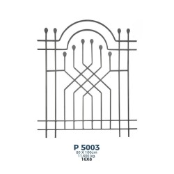 P5003 Ferforje Dekoratif Panel Motif 100x80cm