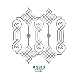P5513 Ferforje Dekoratif Panel Motif 80x80cm