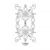 P5548 Ferforje Dekoratif Panel Motif 150x80cm