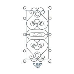 P5550 Ferforje Dekoratif Panel Motif 160x80cm