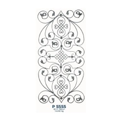 P5555 Ferforje Dekoratif Panel Motif 160x80cm P5555 Ferforje Dekoratif Panel Motif 160x80cm