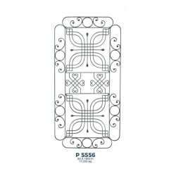 P5556 Ferforje Dekoratif Panel Motif 160x80cm P5556 Ferforje Dekoratif Panel Motif 160x80cm